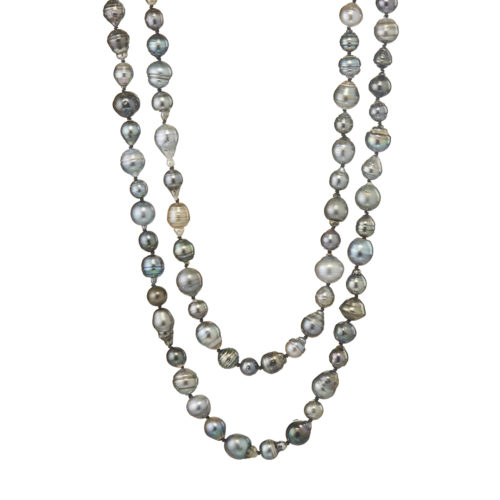 65" Baroque Tahitian Pearl Necklace